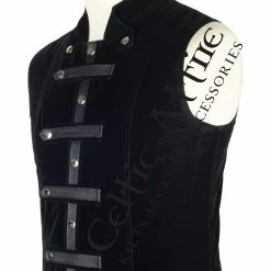 Women’s Gothic Outerwear Shop -Women’s Gothic Outerwear Shop black velvet steampunk gothic mens vest rebelsmarket 1 scaled
