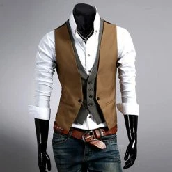 Women’s Gothic Outerwear Shop -Women’s Gothic Outerwear Shop double layered casual vest waistcoat vests 1