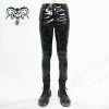 Thinkers Clothing Gothic Er Matrix Print Side Pockets Shinny Skinny Pants -Women’s Gothic Outerwear Shop matrix print side pockets shinny skinny pants rebelsmarket