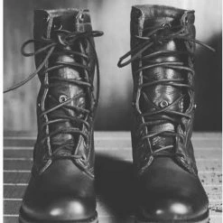 Women’s Gothic Outerwear Shop -Women’s Gothic Outerwear Shop men black combat boots military style leather boots army boot rebelsmarket