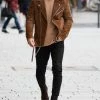 RebelsMarket Jackets Mens Tan Brown Suede Biker Jacket, Men Brown Biker Suede Leather Jacket -Women’s Gothic Outerwear Shop mens tan brown suede biker jacket men brown biker suede leather jacket rebelsmarket