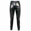 Thinkers Clothing Punk Eyelets Patent Leather Chain Pants -Women’s Gothic Outerwear Shop punk eyelets patent leather chain pants thinkers clothing rebelsmarket