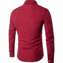 RebelsMarket Shirts Streetwear Solid Color Irregular Double-Breasted Slim-Fit Shirt -Women’s Gothic Outerwear Shop solid color irregular double breasted slim fit shirt rebelsmarket 3